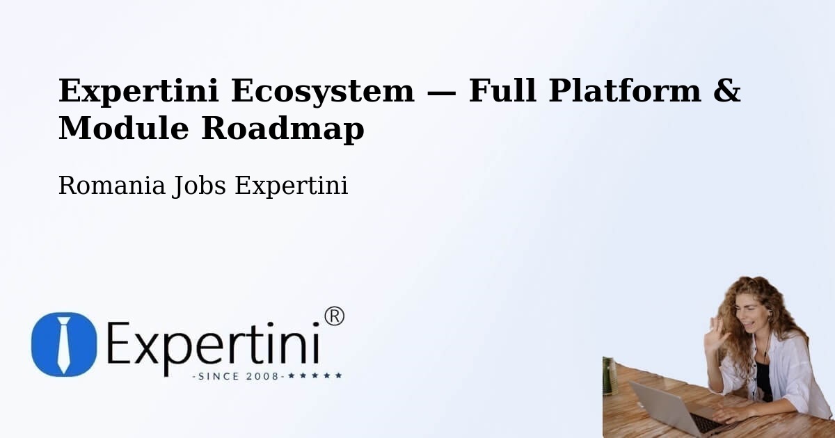 Expertini Ecosystem — Full Platform & Module Roadmap – Copăcelu